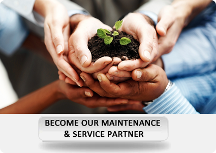 Become our Maintenance & Service partner